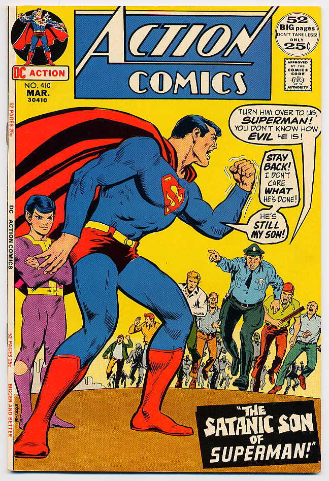 Image of Action Comics 410 provided by StreetLifeComics.com