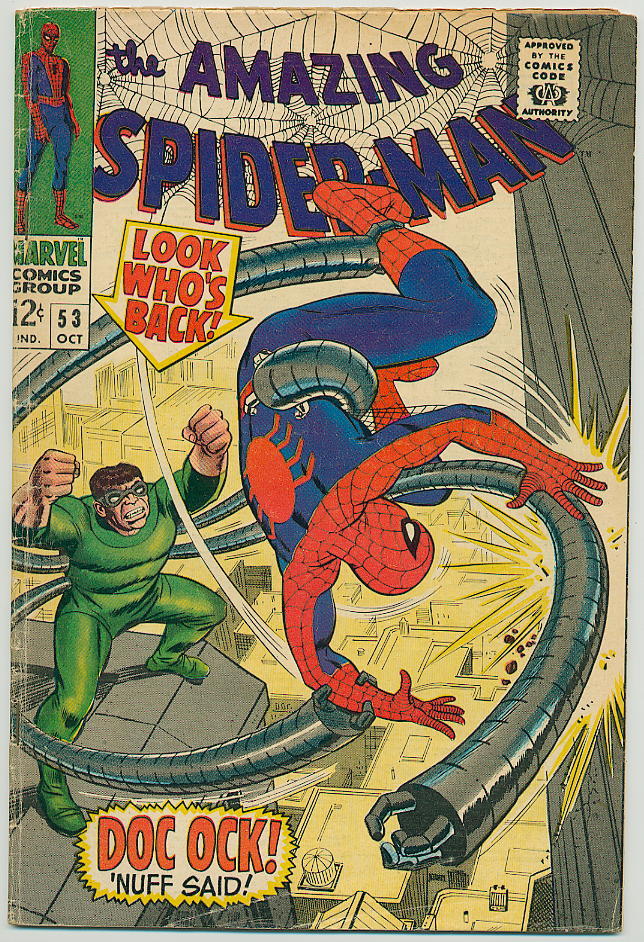 Image of Amazing Spider-Man 53 provided by StreetLifeComics.com