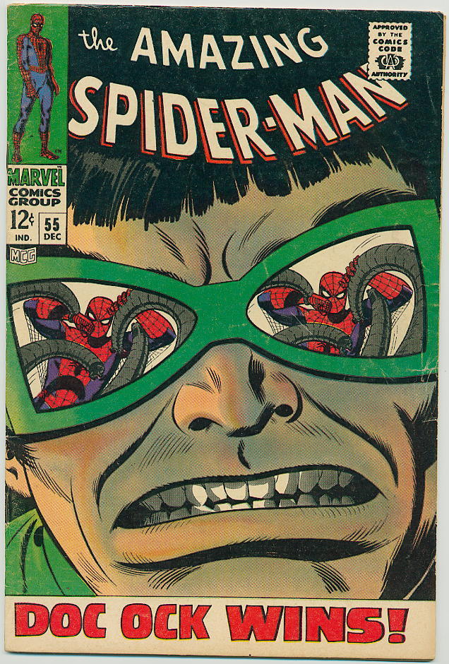 Image of Amazing Spider-Man 55 provided by StreetLifeComics.com