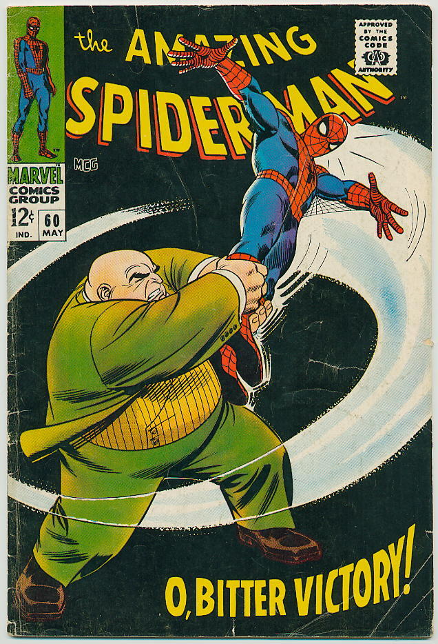 Image of Amazing Spider-Man 60 provided by StreetLifeComics.com