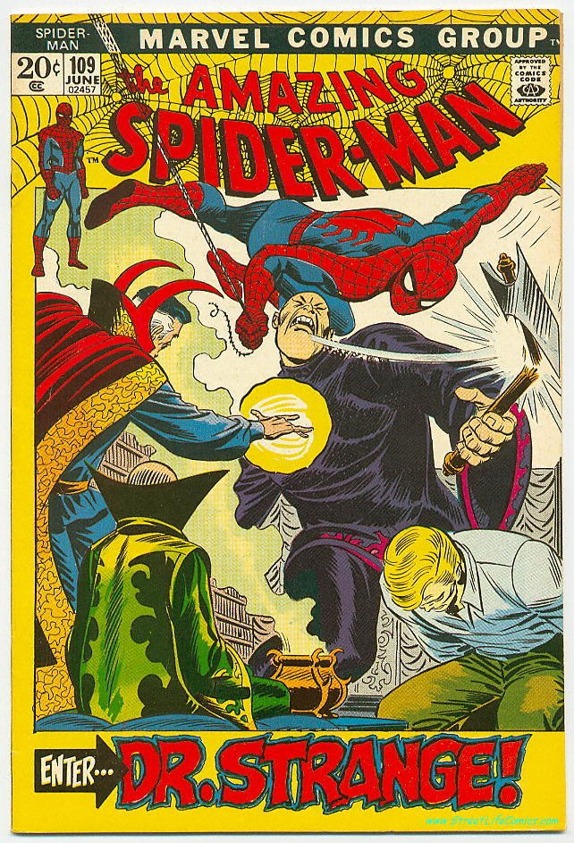 Image of Amazing Spider-Man 109 provided by StreetLifeComics.com