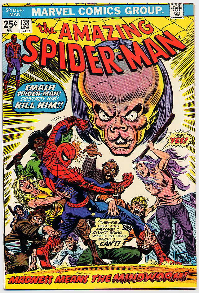 Image of Amazing Spider-Man 138 provided by StreetLifeComics.com