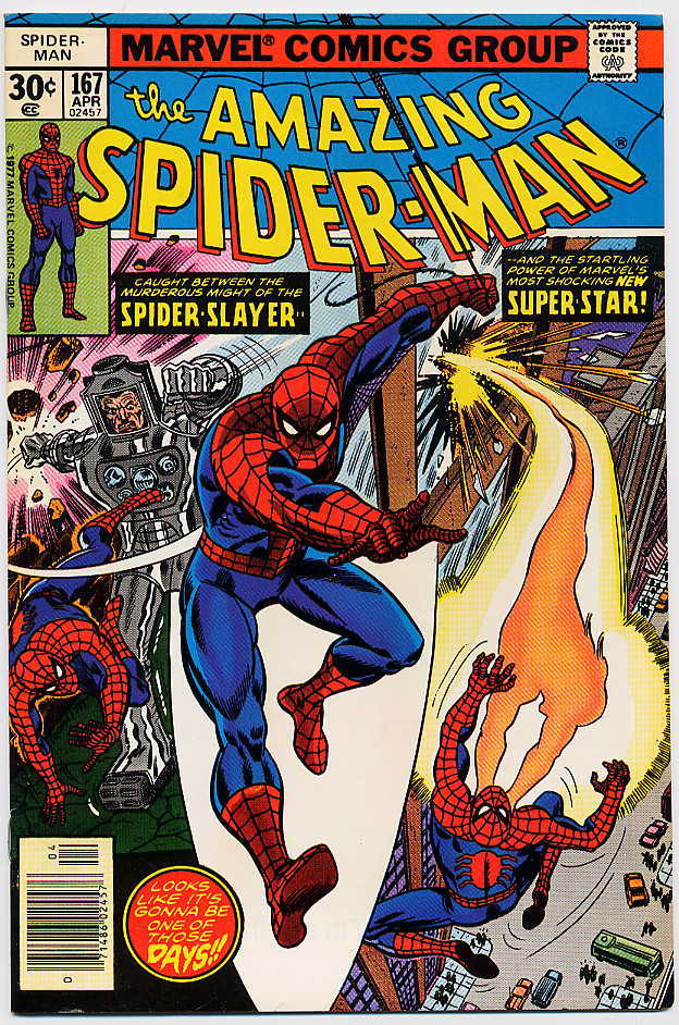 Image of Amazing Spider-Man 167 provided by StreetLifeComics.com