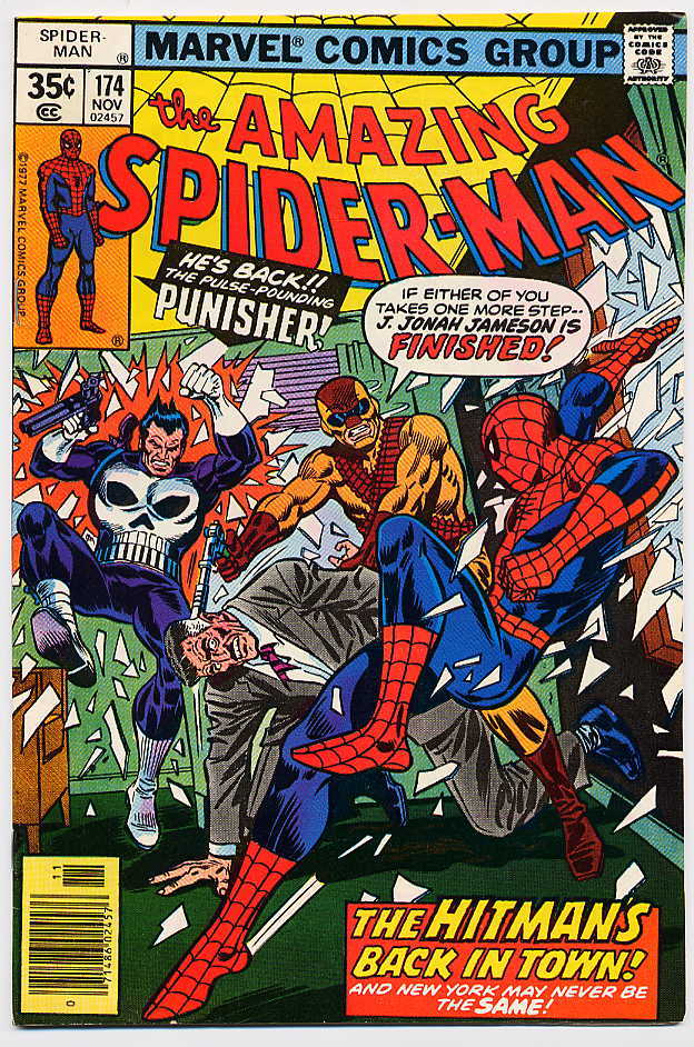 Image of Amazing Spider-Man 174 provided by StreetLifeComics.com