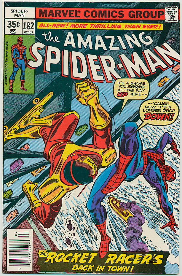 Image of Amazing Spider-Man 182 provided by StreetLifeComics.com