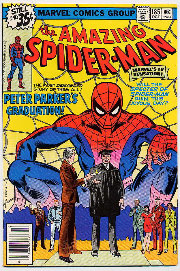 Image of Amazing Spider-Man 185 provided by StreetLifeComics.com