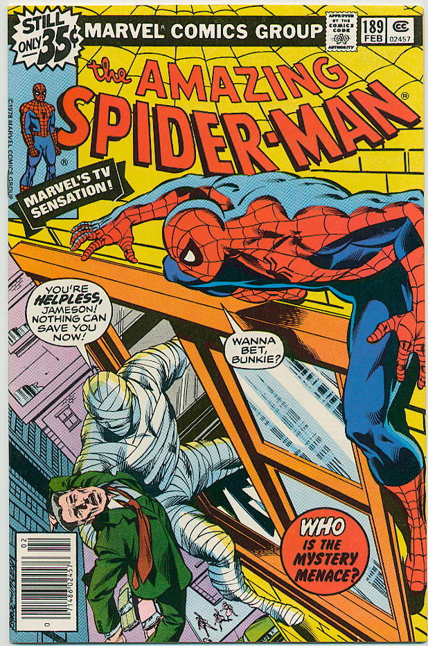 Image of Amazing Spider-Man 189 provided by StreetLifeComics.com
