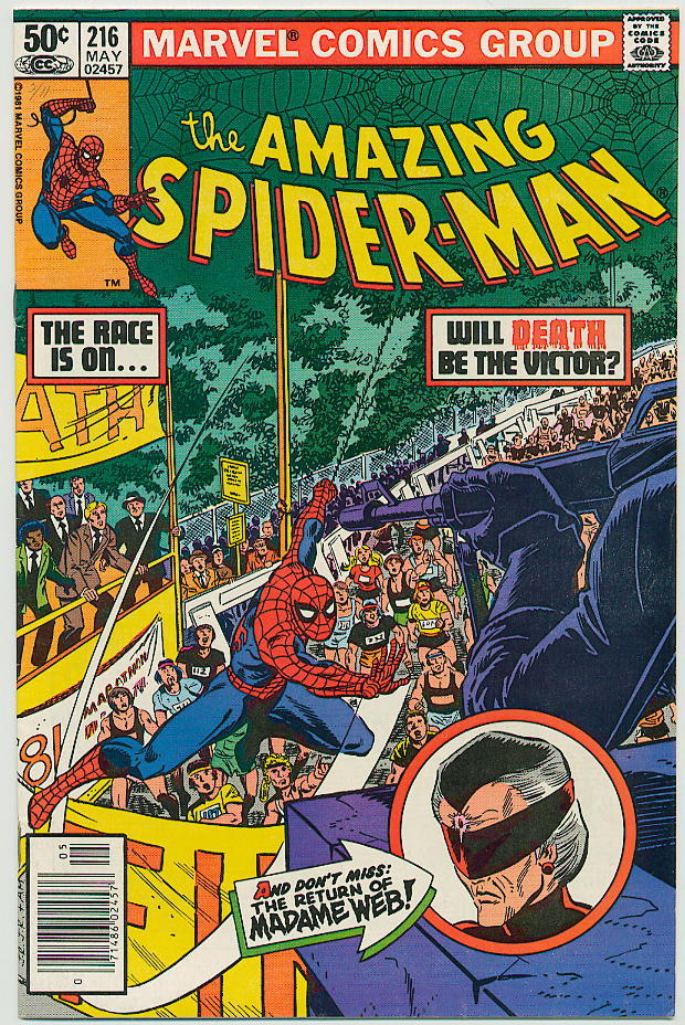 Image of Amazing Spider-Man 216 provided by StreetLifeComics.com
