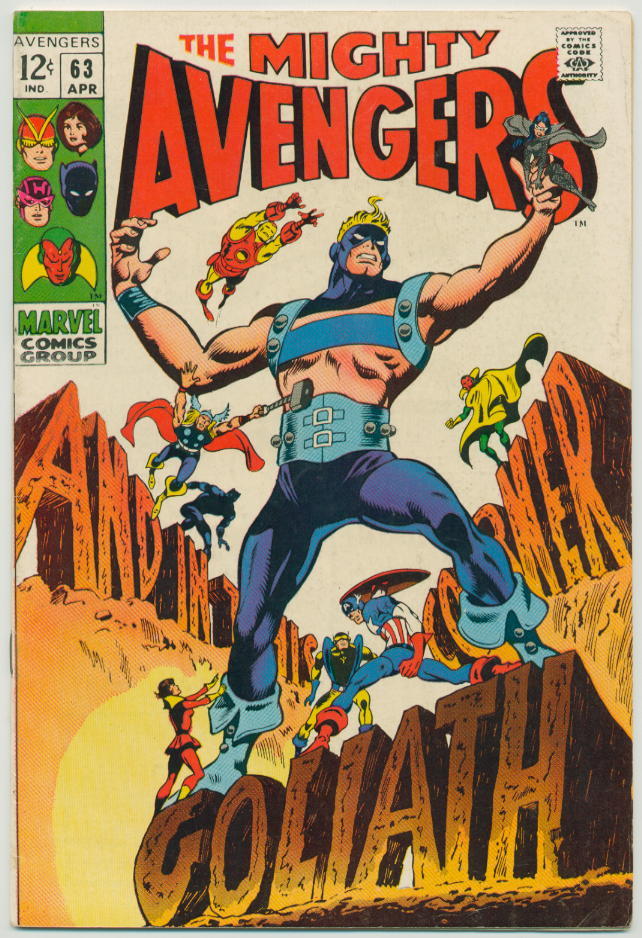 Image of Avengers 63 provided by StreetLifeComics.com