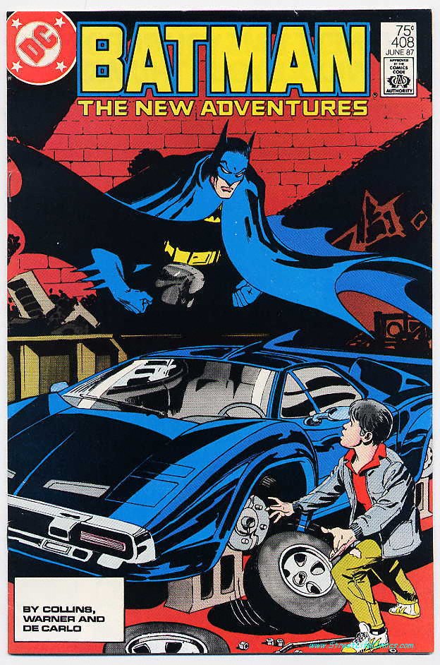 Image of Batman 408 provided by StreetLifeComics.com