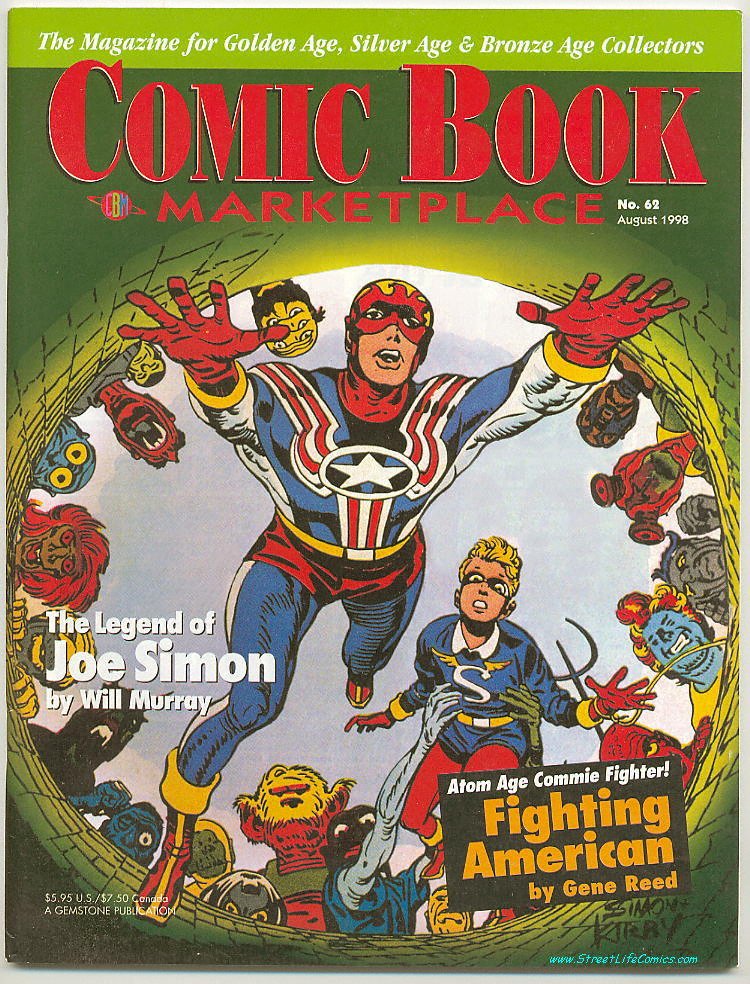 Image of Comic Book Marketplace 62 provided by StreetLifeComics.com