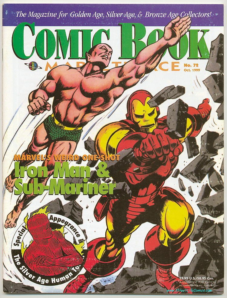 Image of Comic Book Marketplace 72 provided by StreetLifeComics.com