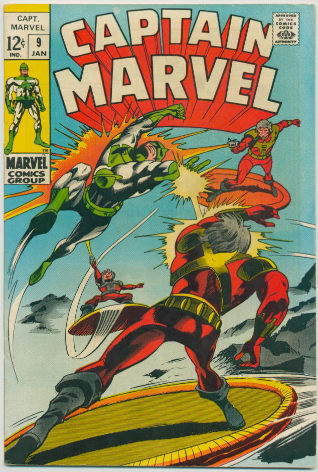 Image of Captain Marvel 9 provided by StreetLifeComics.com