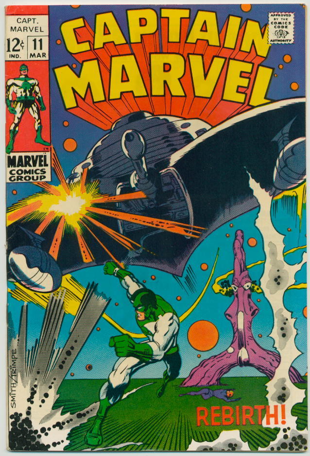 Image of Captain Marvel 11 provided by StreetLifeComics.com