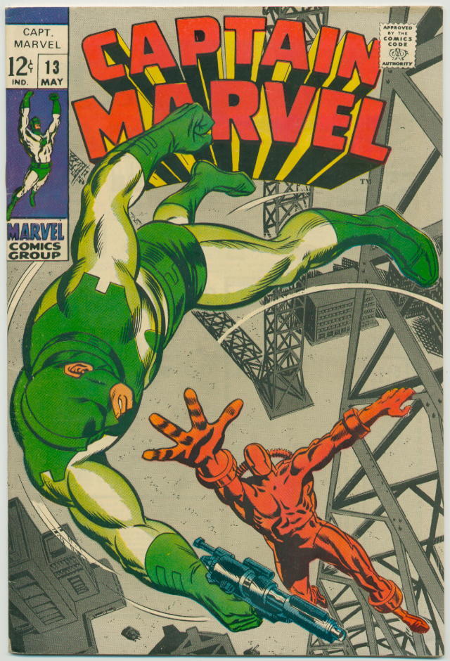 Image of Captain Marvel 13 provided by StreetLifeComics.com