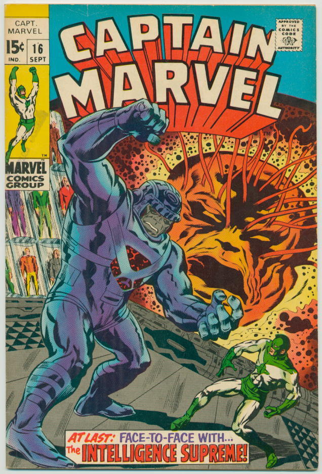 Image of Captain Marvel 16 provided by StreetLifeComics.com