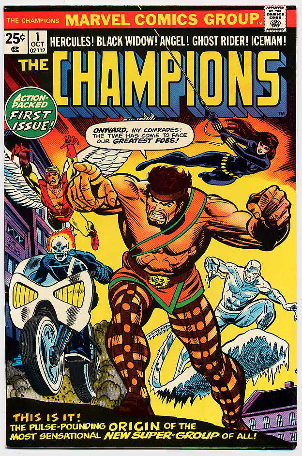 Image of Champions 1 provided by StreetLifeComics.com