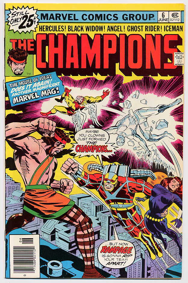 Image of Champions 6 provided by StreetLifeComics.com