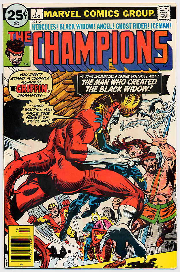 Image of Champions 7 provided by StreetLifeComics.com