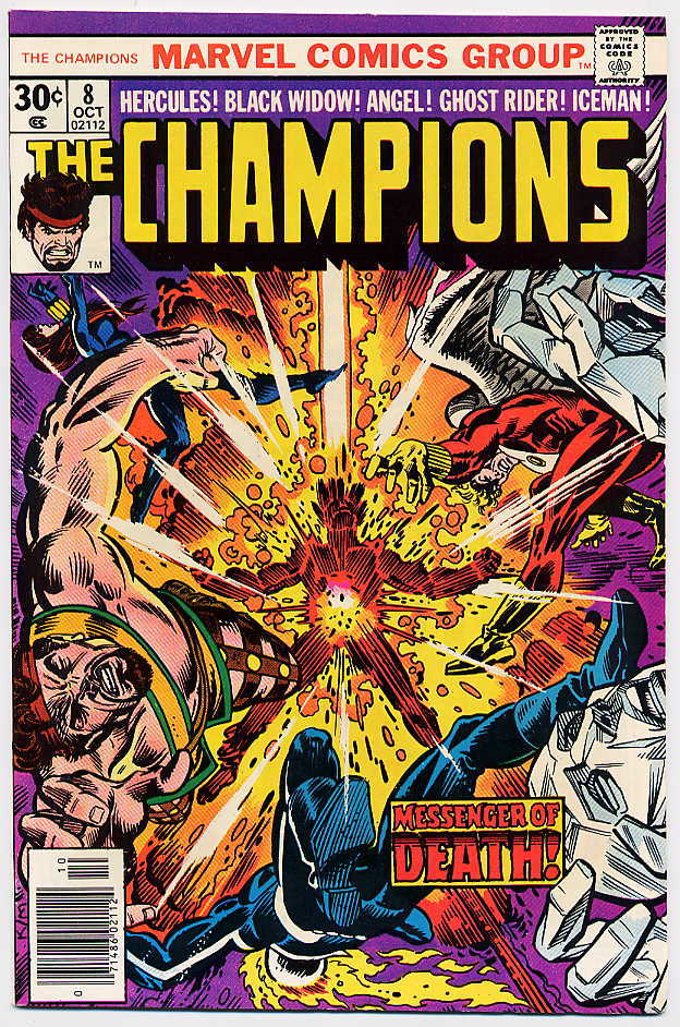Image of Champions 8 provided by StreetLifeComics.com
