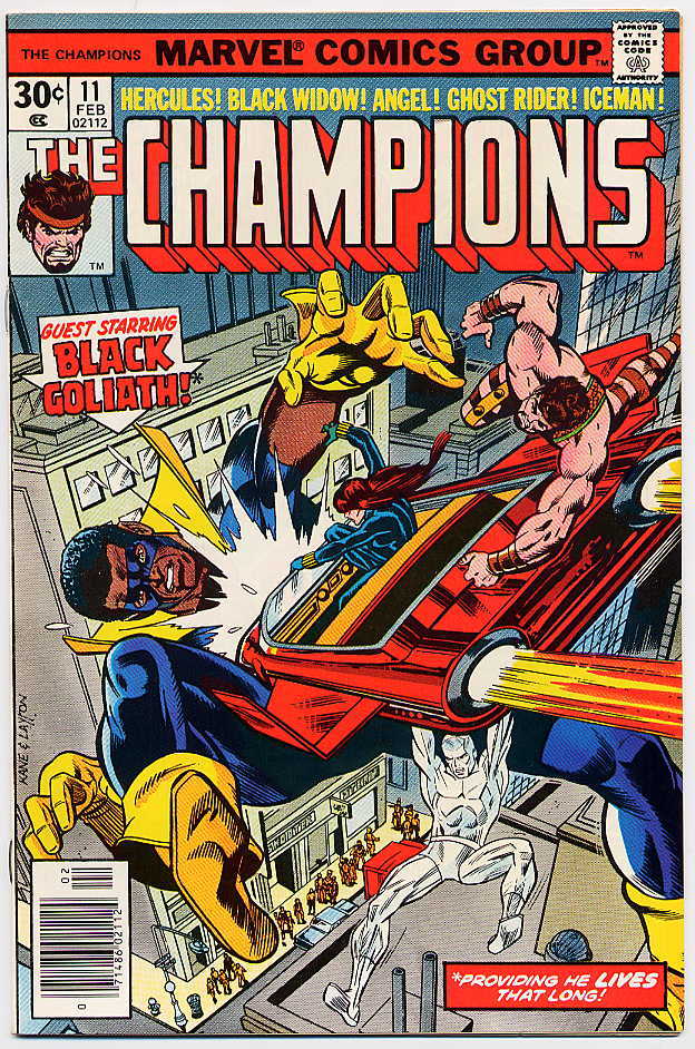 Image of Champions 11 provided by StreetLifeComics.com