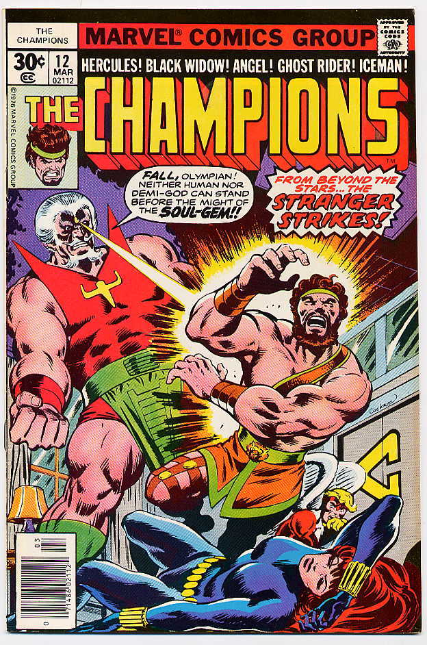Image of Champions 12 provided by StreetLifeComics.com