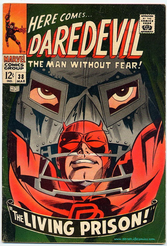 Image of Daredevil 38 provided by StreetLifeComics.com