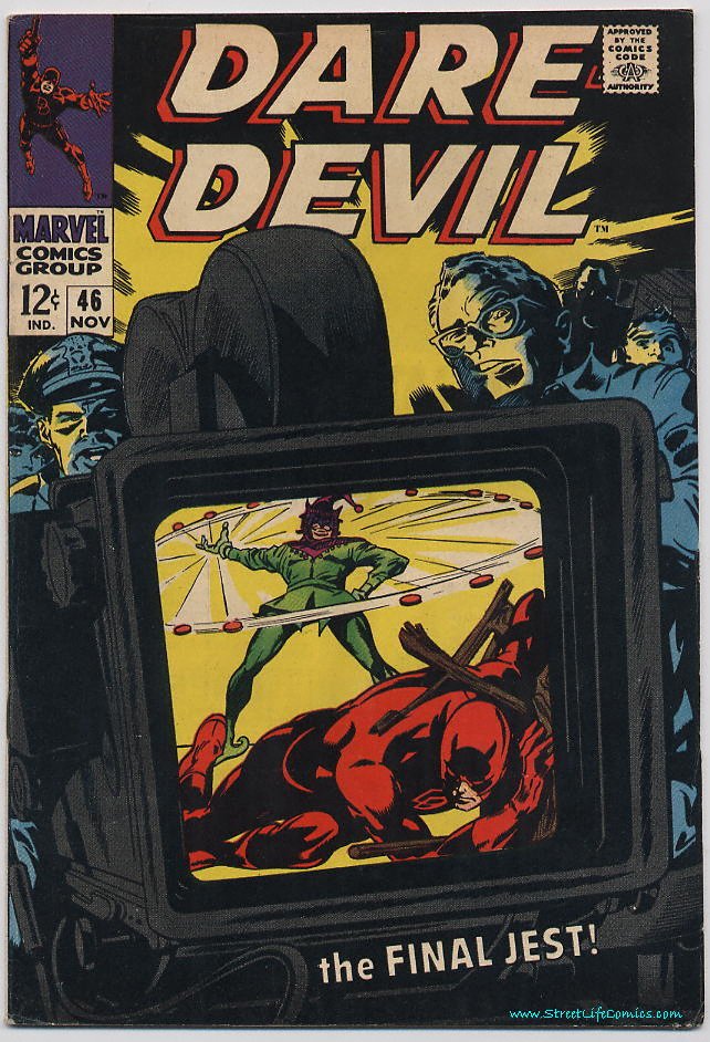 Image of Daredevil 46 provided by StreetLifeComics.com