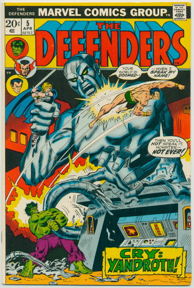 Image of Defenders 5 provided by StreetLifeComics.com