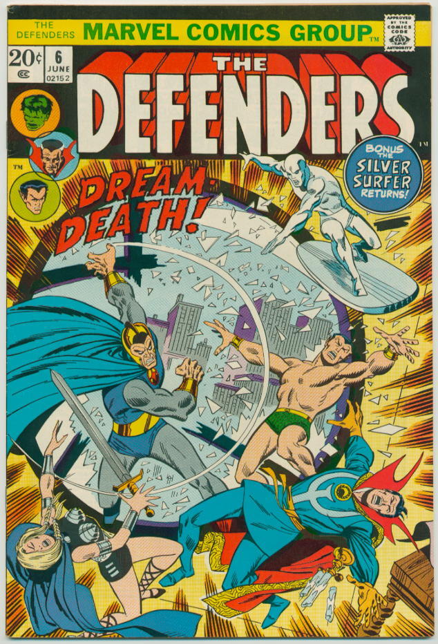 Image of Defenders 6 provided by StreetLifeComics.com