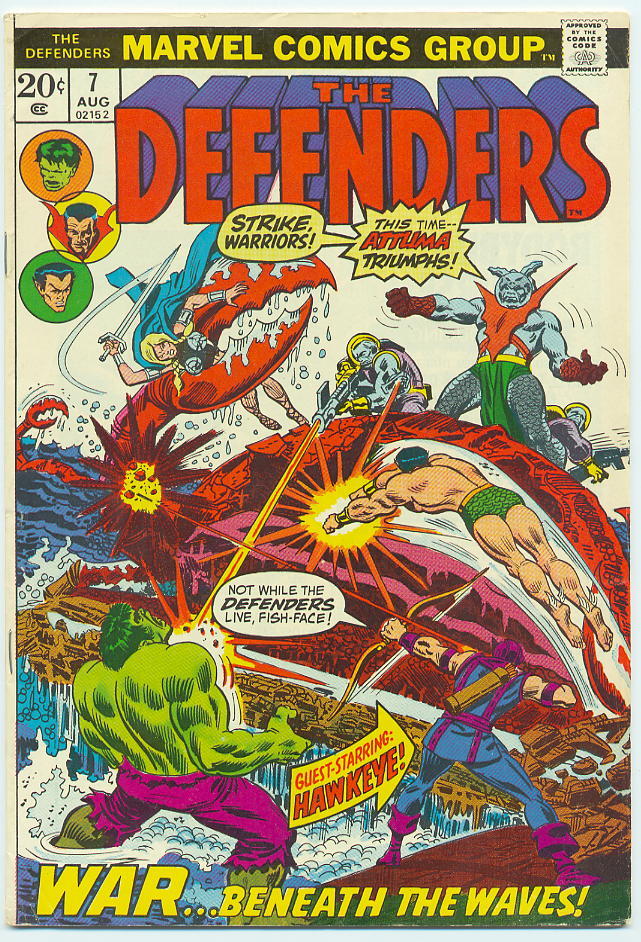 Image of Defenders 7 provided by StreetLifeComics.com