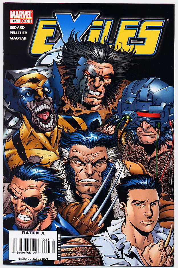 Image of Exiles 85 provided by StreetLifeComics.com