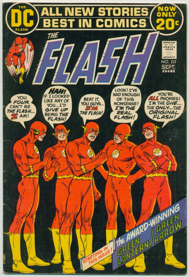 Image of The Flash 217 provided by StreetLifeComics.com