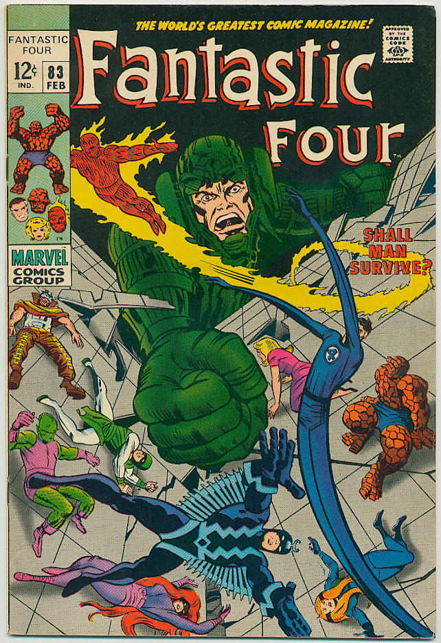 Image of Fantastic Four 83 provided by StreetLifeComics.com