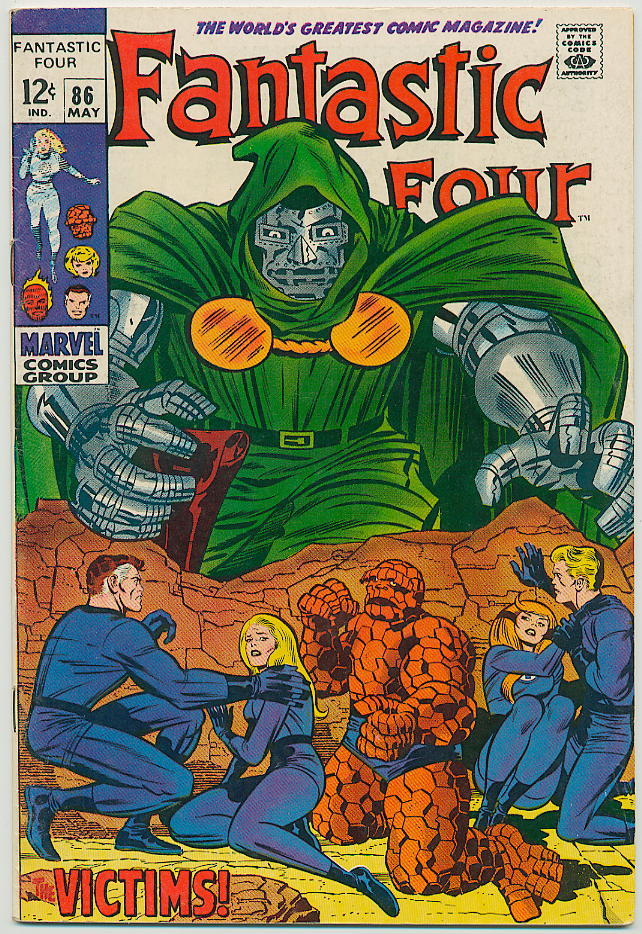 Image of Fantastic Four 86 provided by StreetLifeComics.com