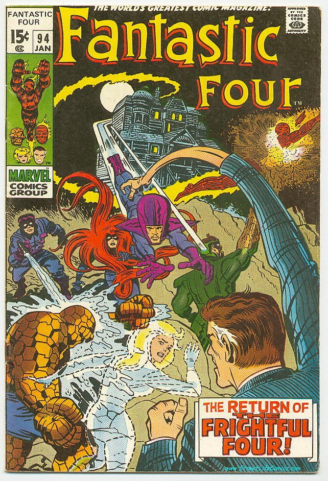 Image of Fantastic Four 94 provided by StreetLifeComics.com