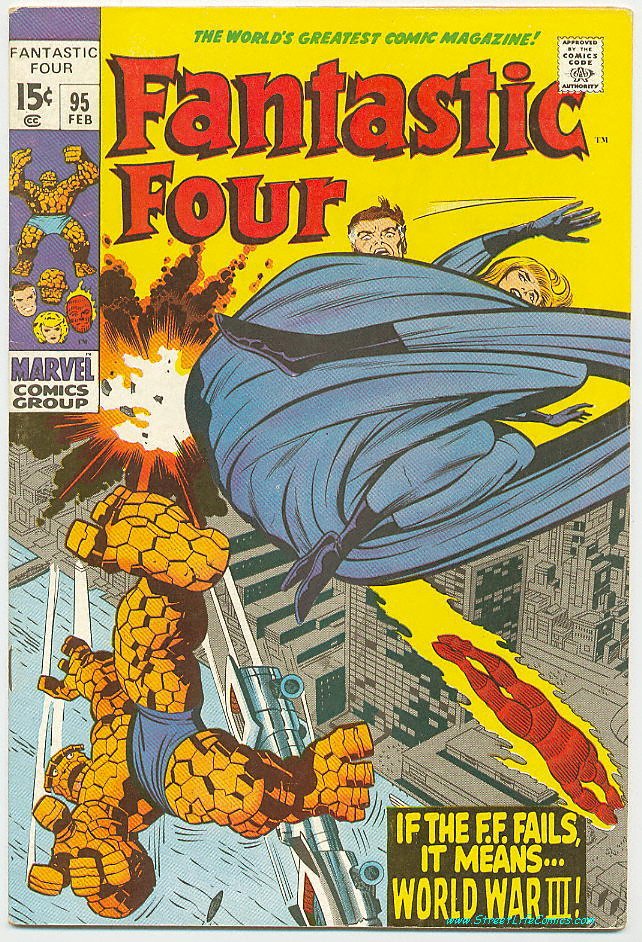 Image of Fantastic Four 95 provided by StreetLifeComics.com
