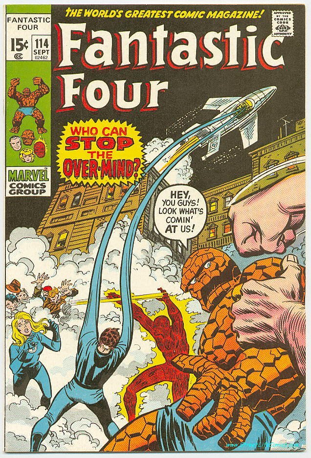 Image of Fantastic Four 114 provided by StreetLifeComics.com