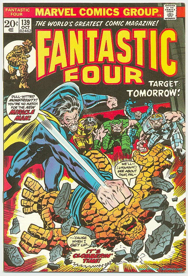 Image of Fantastic Four 139 provided by StreetLifeComics.com