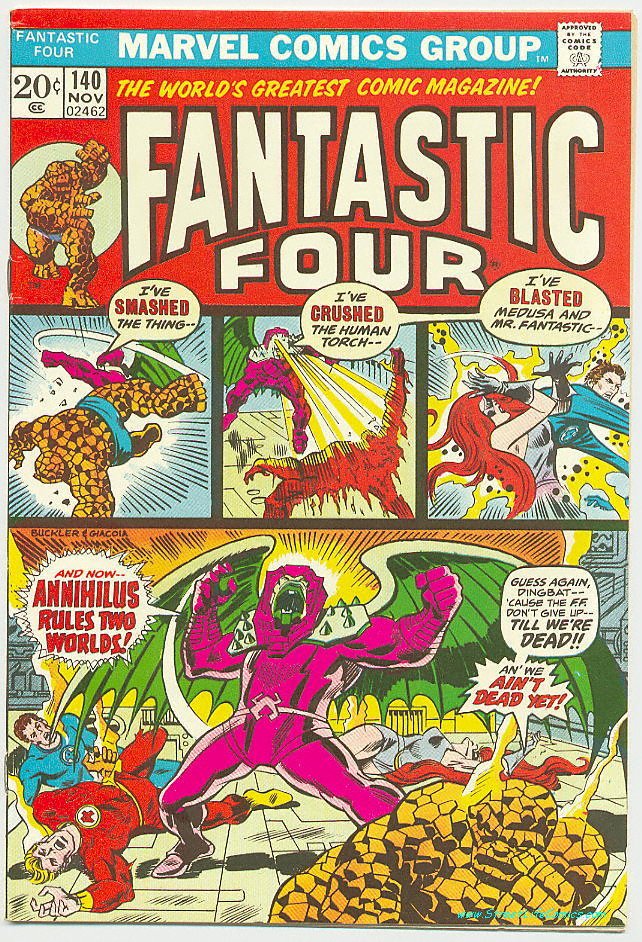 Image of Fantastic Four 140 provided by StreetLifeComics.com