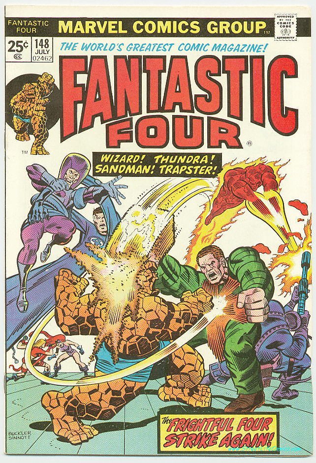 Image of Fantastic Four 148 provided by StreetLifeComics.com