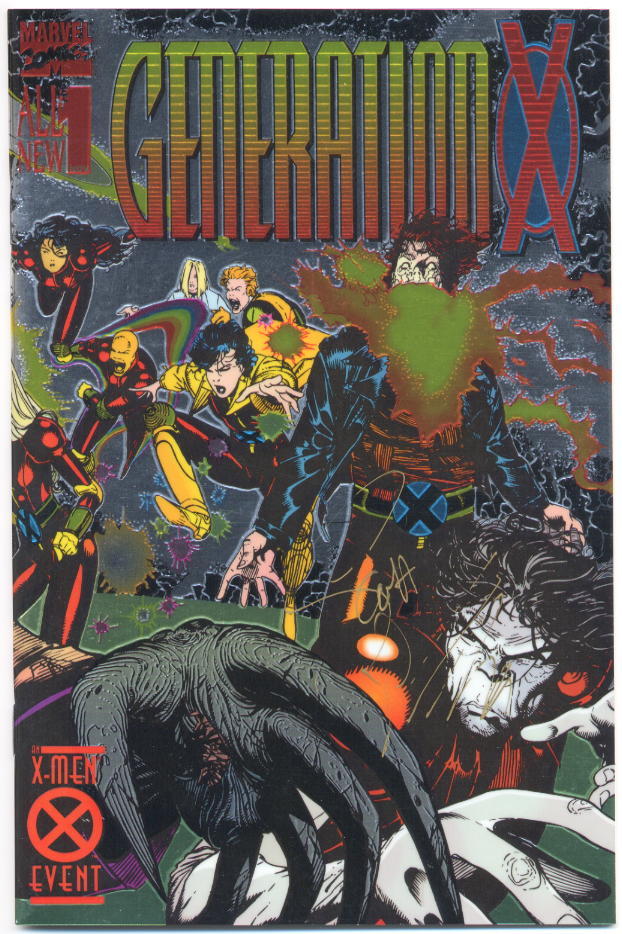 Image of Generation X 1 provided by StreetLifeComics.com
