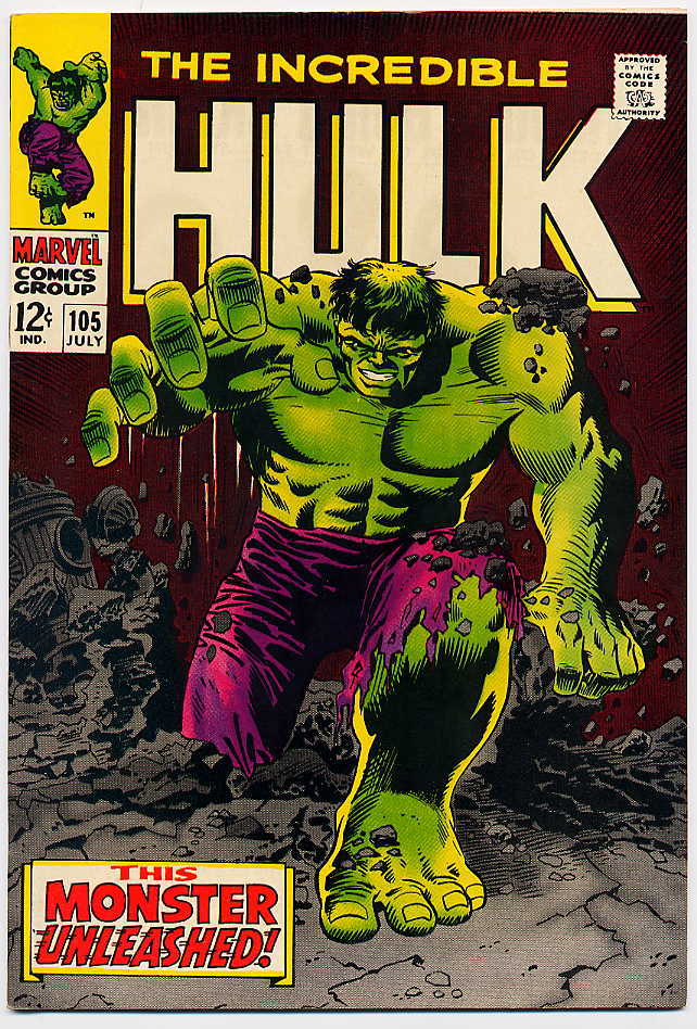 Image of Incredible Hulk 105 provided by StreetLifeComics.com