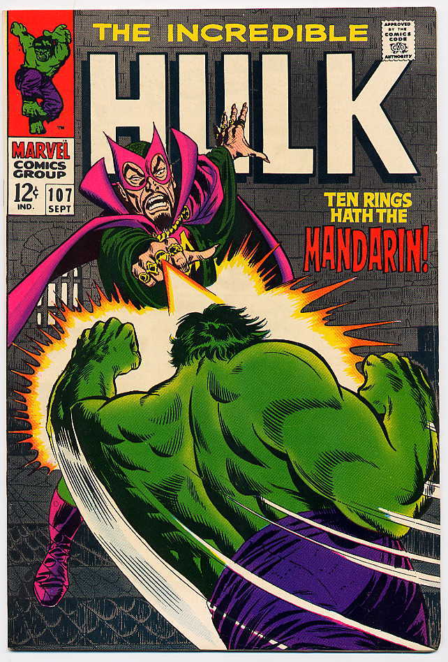 Image of Incredible Hulk 107 provided by StreetLifeComics.com