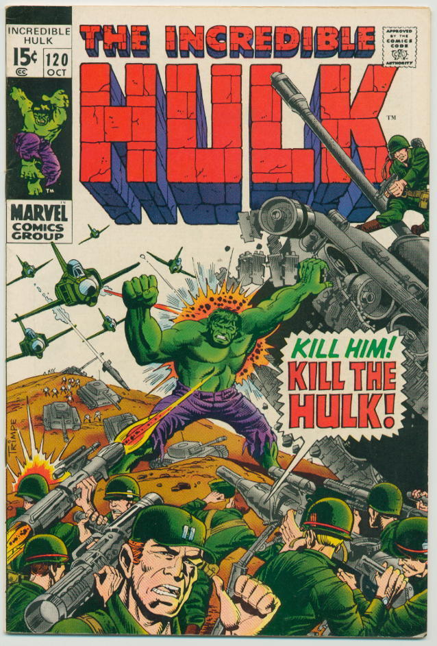Image of Incredible Hulk 120 provided by StreetLifeComics.com
