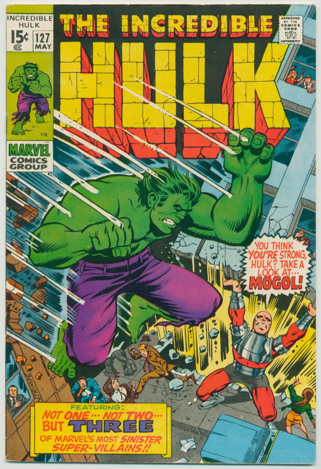 Image of Incredible Hulk 127 provided by StreetLifeComics.com