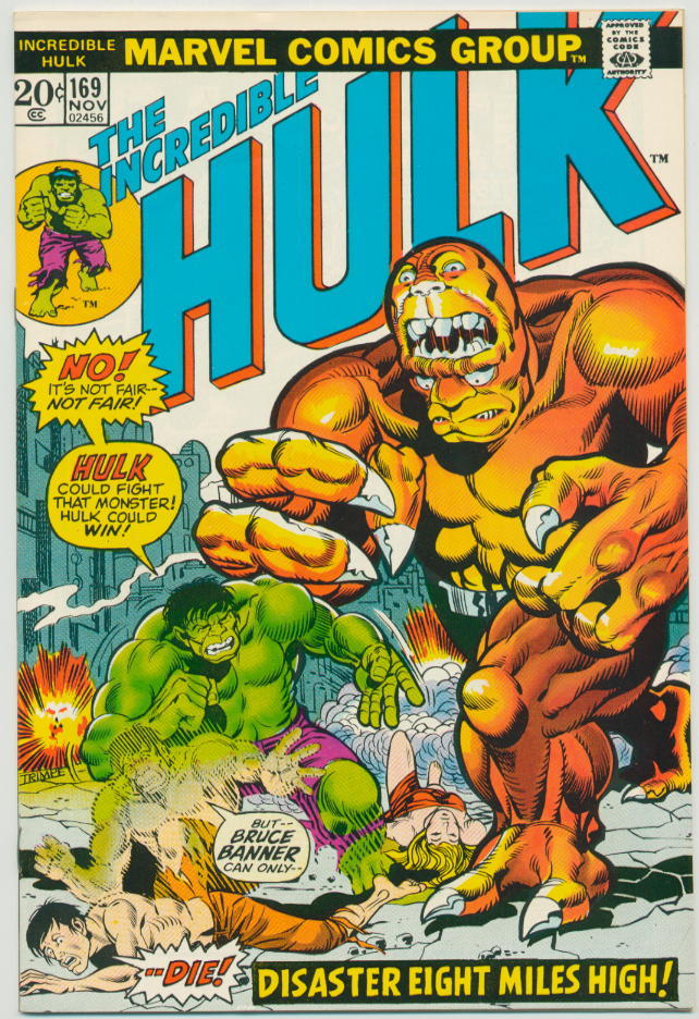 Image of Incredible Hulk 169 provided by StreetLifeComics.com