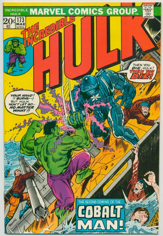 Image of Incredible Hulk 173 provided by StreetLifeComics.com