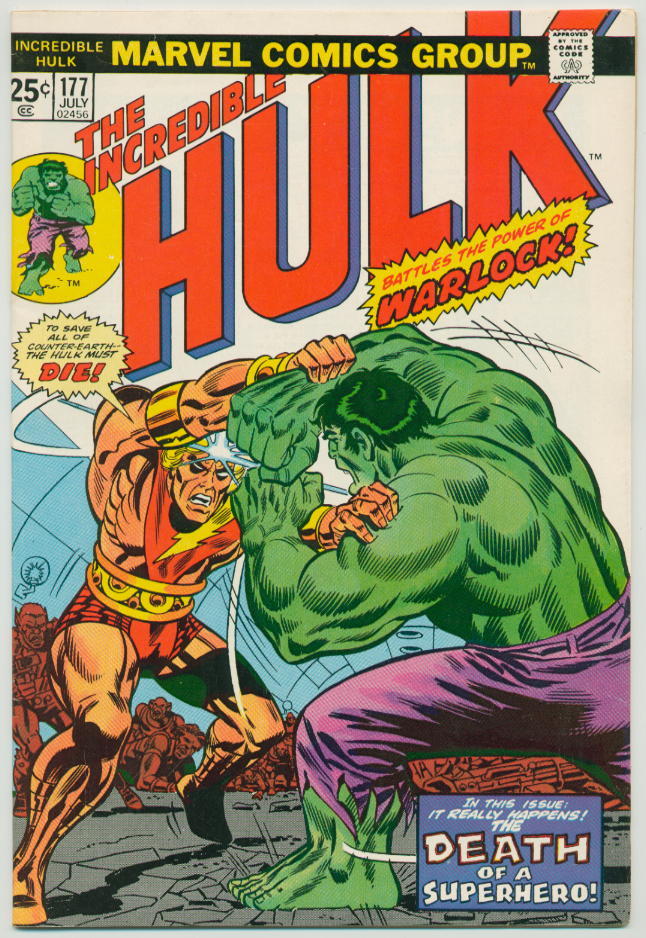 Image of Incredible Hulk 177 provided by StreetLifeComics.com