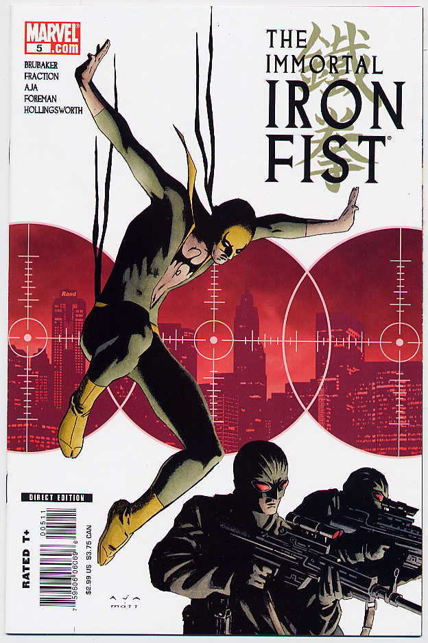 Image of Immortal Iron Fist 5 provided by StreetLifeComics.com